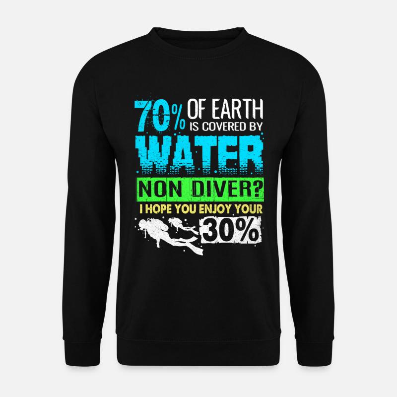 Dive - Unisex Sweatshirt - black