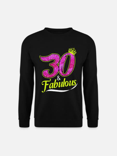 30 ans - Sweat-shirt Unisexe - noir