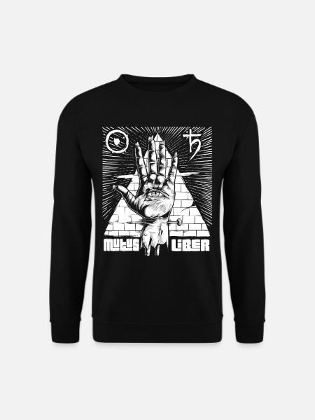 Alchimie main homme femme enfant - Sweat-shirt Unisexe - noir