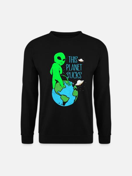 Aliens - Unisex Sweatshirt - black