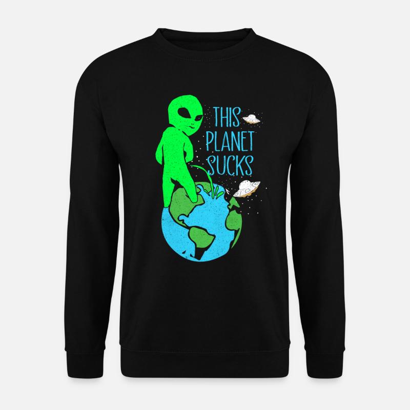 Aliens - Unisex Pullover - Schwarz