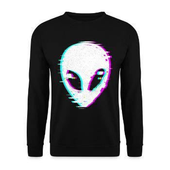 Aliens - Unisex Pullover - Schwarz - Vorne - Alina (178cm) & Michal (187cm)