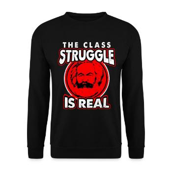 Communism - Unisex Sweatshirt - black - Front - Alina (178cm) & Michal (187cm)