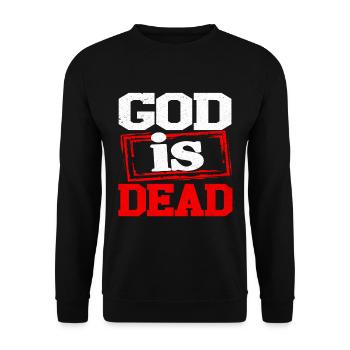 Communism - Unisex Sweatshirt - black - Front - Alina (178cm) & Michal (187cm)