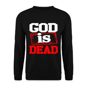 Communism Lenin Marx Class Struggle Social - Unisex Sweatshirt - black - Front - Alina (178cm) & Michal (187cm)
