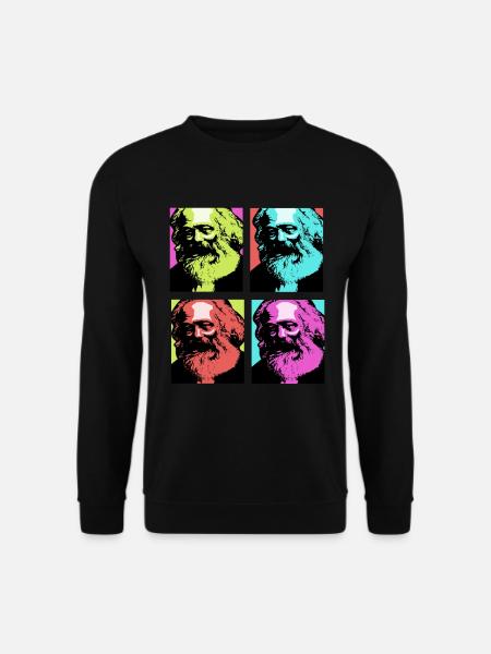 Kommunismus Lenin Marx Klassenkampf Sozial - Unisex Pullover - Schwarz
