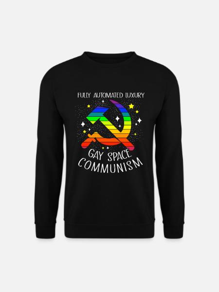 Kommunismus Lenin Marx Klassenkampf Sozial - Unisex Pullover - Schwarz