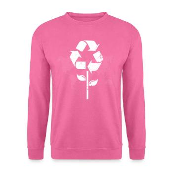 Recycling Umweltschutz Welt Retten Umwelt Geschenk - Unisex Pullover - Pink - Vorne