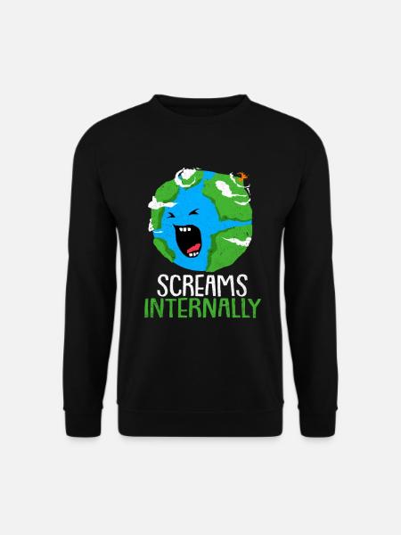Earth Day - Unisex Sweatshirt - black