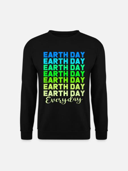 Earth Day - Unisex Sweatshirt - black