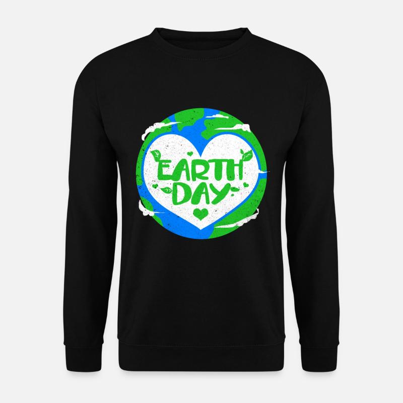 Tag der Erde - Unisex Pullover - Schwarz