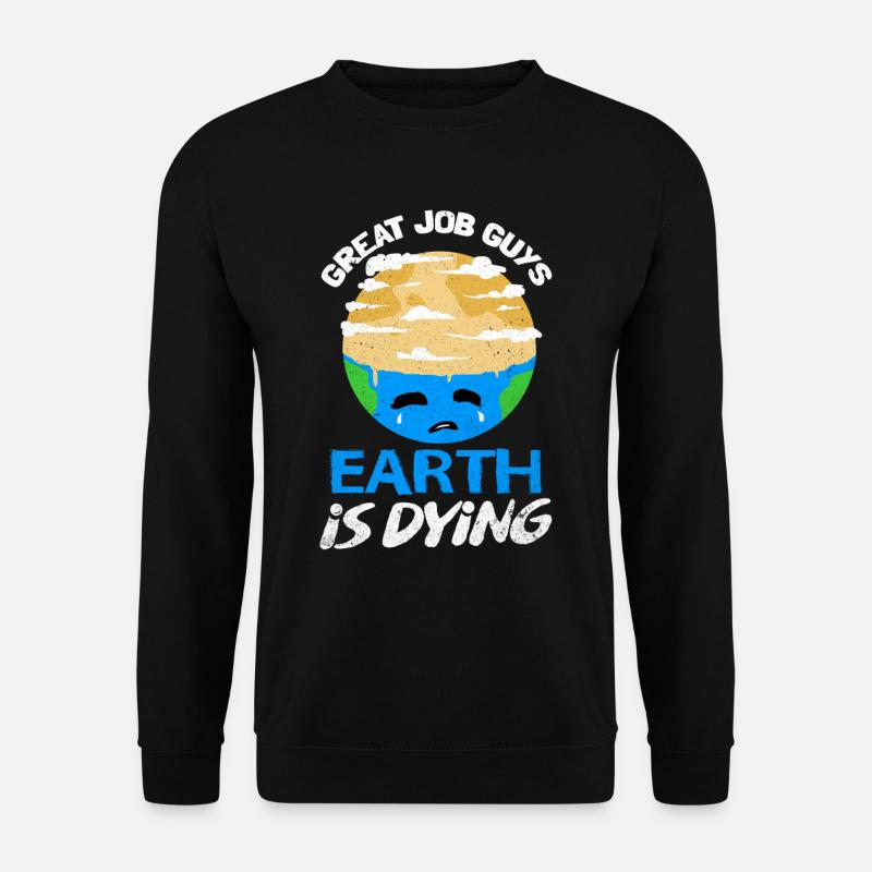 Jour de la Terre - Sweat-shirt Unisexe - noir