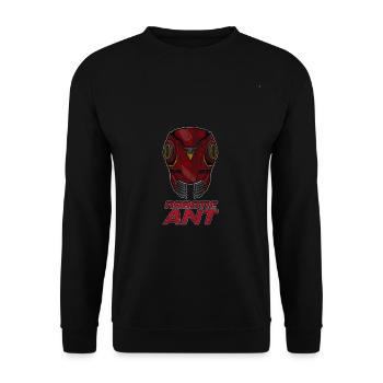 Ant ant hill queen gift - Unisex Sweatshirt - black - Front - Alina (178cm) & Michal (187cm)