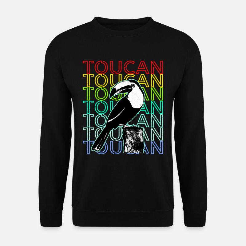 Toucan - Unisex Sweatshirt - black