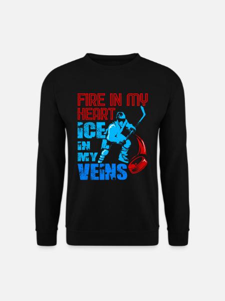 Ice hockey - Unisex Sweatshirt - black
