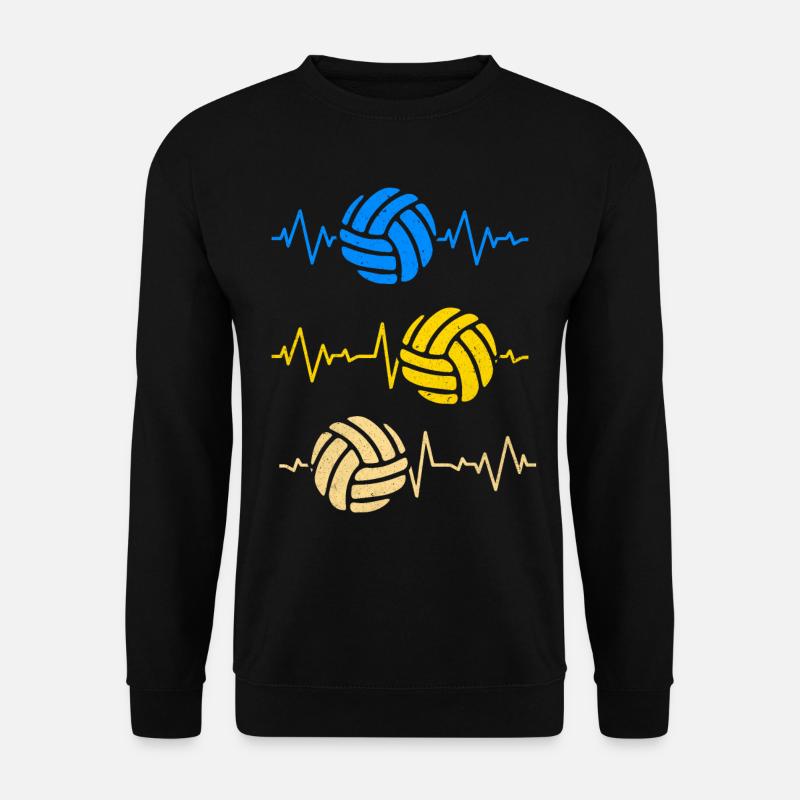 Volleyball - Unisex Pullover - Schwarz