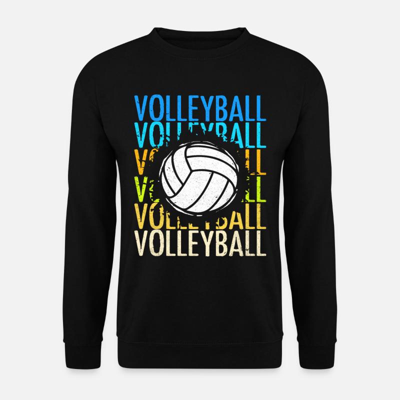 Volleyball - Unisex Pullover - Schwarz