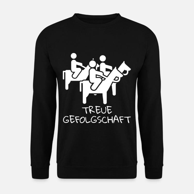 Junggesellenabschied Reiter Reiten Pferd Geschenk - Unisex Pullover - Schwarz