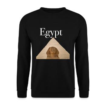 Pyramide pyramides Egypte - Sweat-shirt Unisexe - noir - Devant - Alina (178cm) & Michal (187cm)