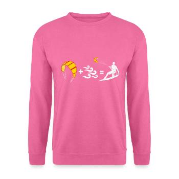 Kiteboard - Unisex Pullover - Pink - Vorne