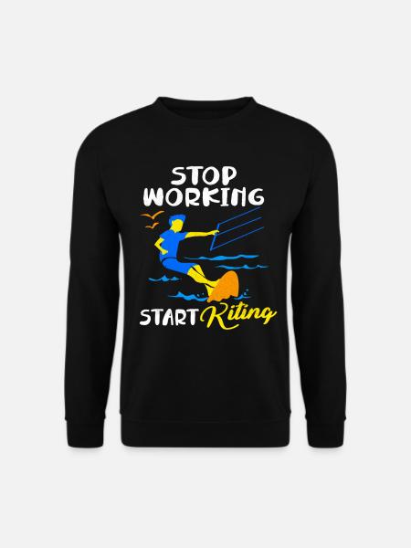 Kiteboard - Unisex Sweatshirt - black