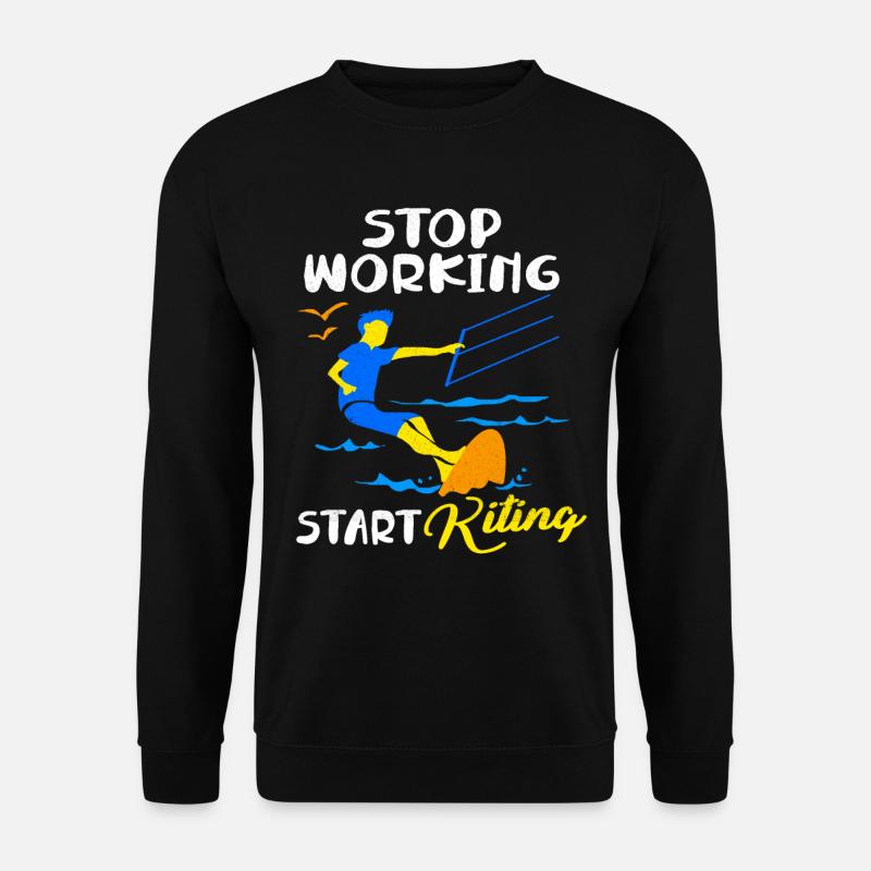 Kiteboard - Unisex Sweatshirt - black