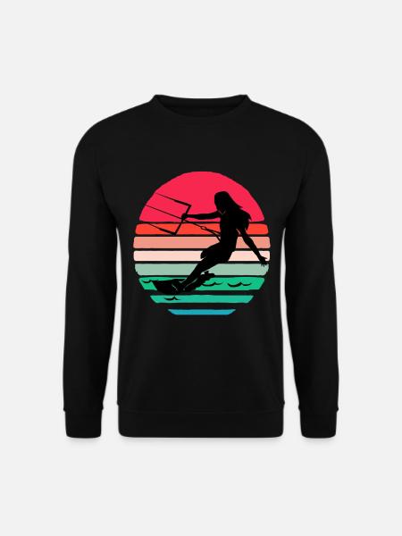 Kiteboard Kite kite-kite-cadeau kite-surf - Sweat-shirt Unisexe - noir