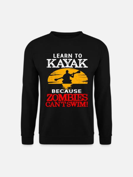 Kayak - Unisex Sweatshirt - black