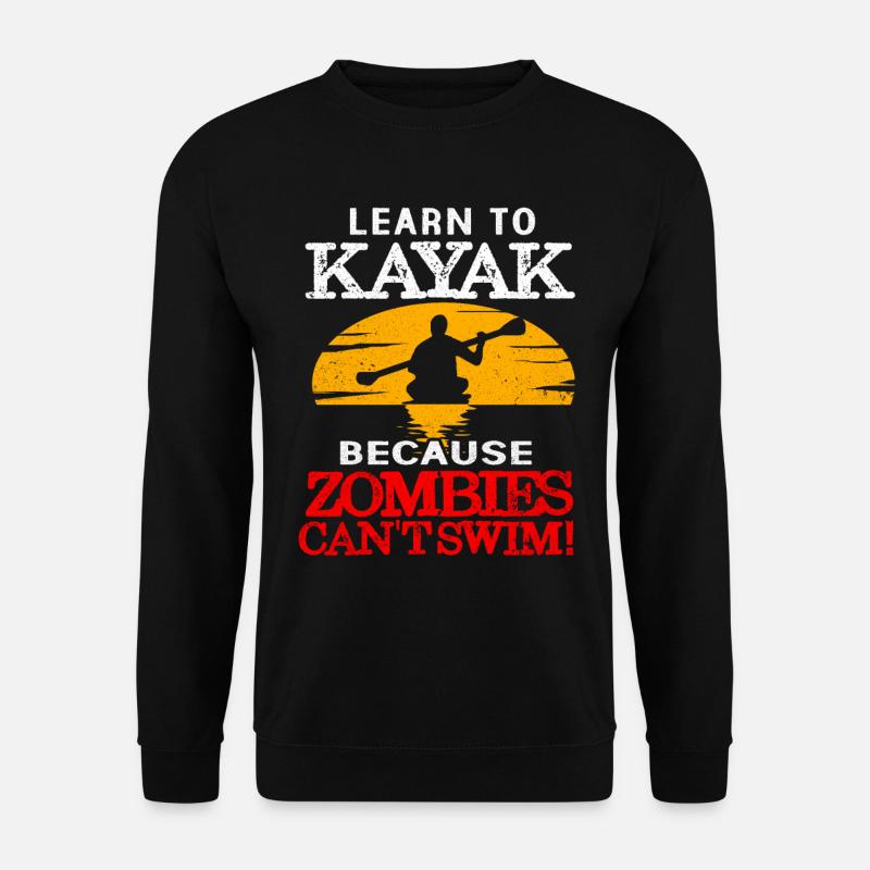 Kayak - Unisex Sweatshirt - black
