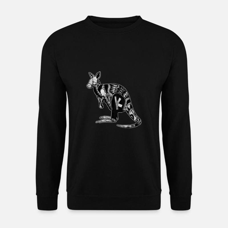 Kangaroo Australia - Unisex Sweatshirt - black