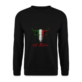 Mexique Pays Amérique du Sud - Sweat-shirt Unisexe - noir - Devant - Alina (178cm) & Michal (187cm)