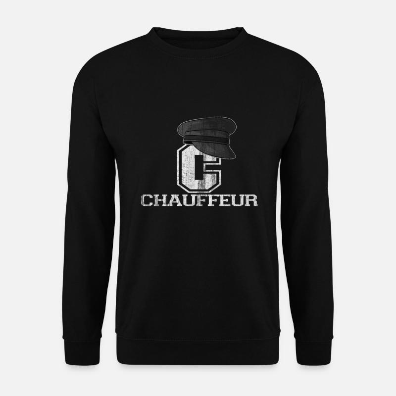 Chauffeur driver - Unisex Sweatshirt - black