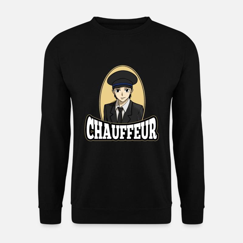 Chauffeur Driver Anime Manga - Unisex Sweatshirt - black