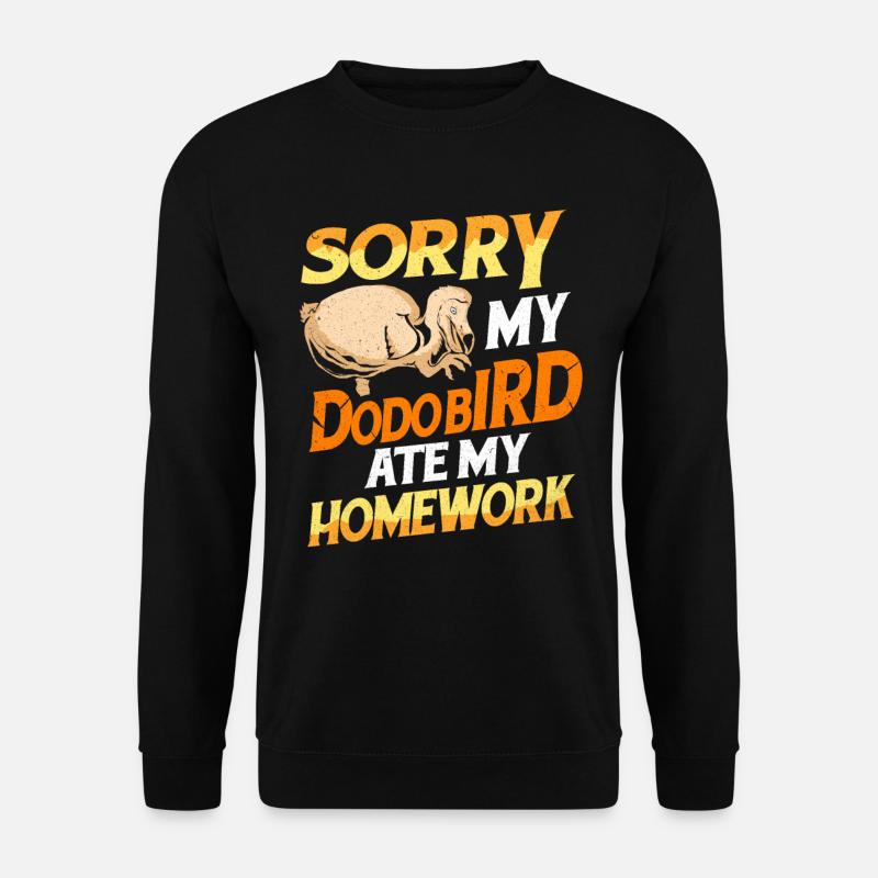 Dodo - Unisex Pullover - Schwarz
