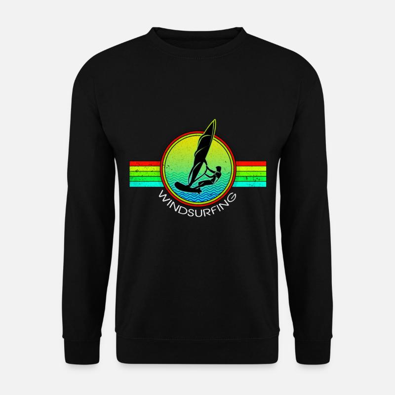 Windsurfen - Unisex Pullover - Schwarz