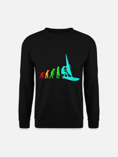 Windsurfen - Unisex Pullover - Schwarz