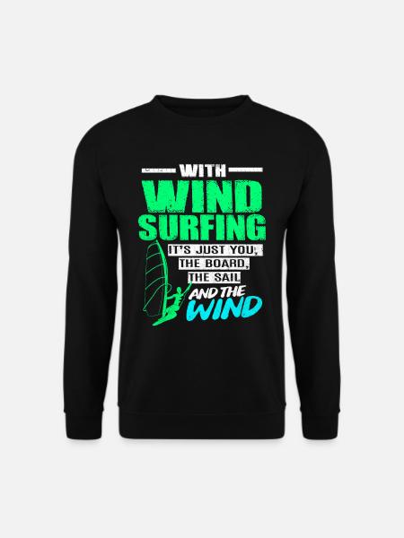Windsurfing - Unisex Sweatshirt - black