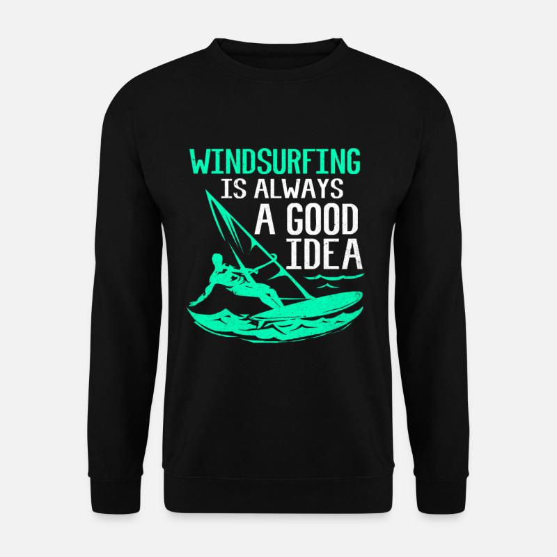 Windsurfing - Unisex Sweatshirt - black
