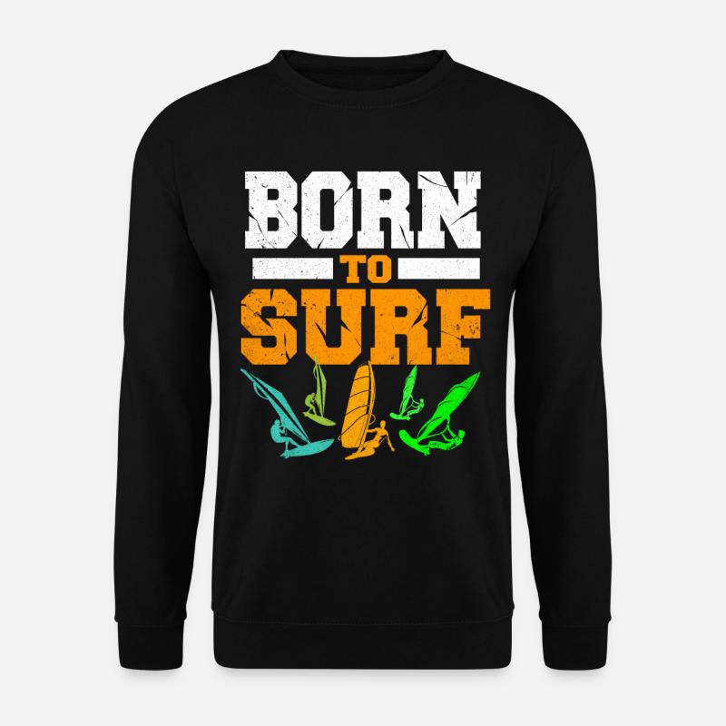 Windsurfen - Unisex Pullover - Schwarz