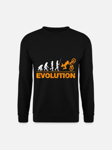 Bicycle Evolution - Unisex Sweatshirt - black