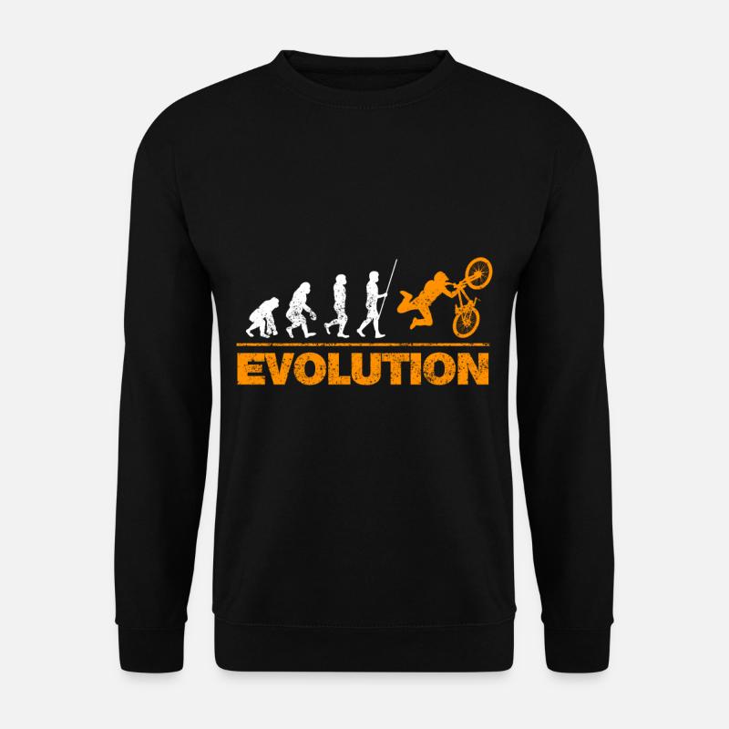 Évolution du vélo - Sweat-shirt Unisexe - noir