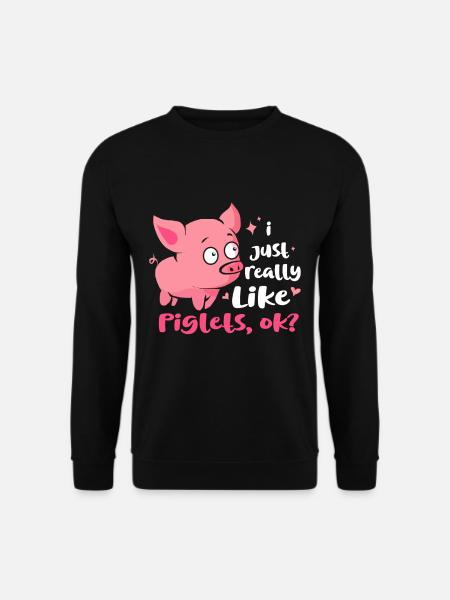 Gris Gris Gris Gris Boar Vildsvin - Unisex sweater - sort