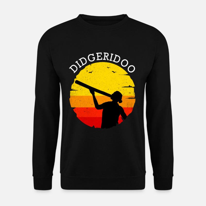 Didgeridoo - Unisex Pullover - Schwarz