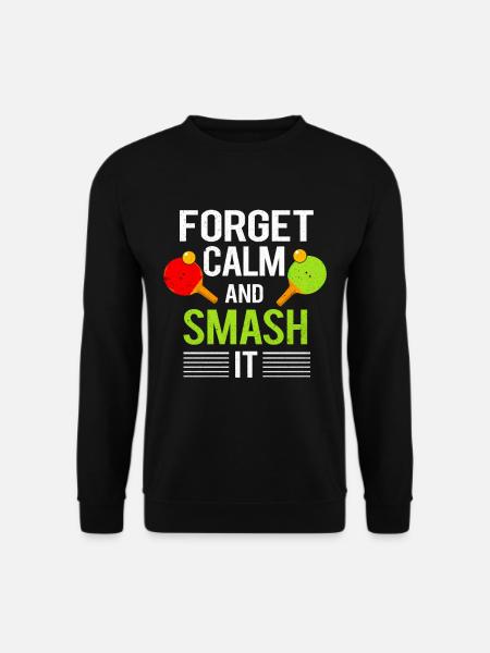Table tennis - Unisex Sweatshirt - black