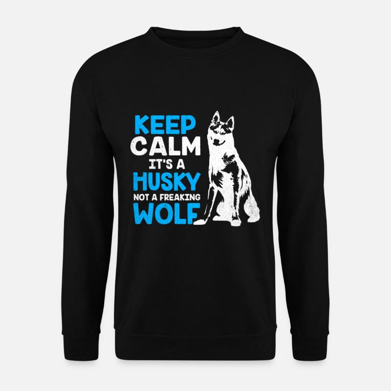 Husky - Unisex Sweatshirt - black
