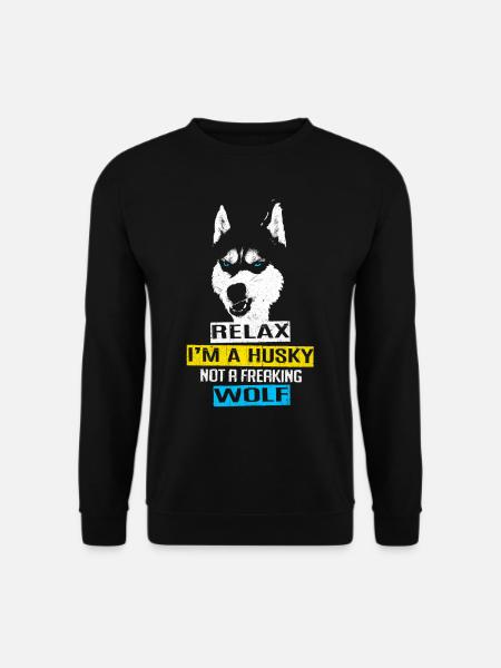 Husky - Unisex Pullover - Schwarz