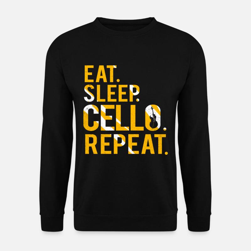 Cello - Unisex Pullover - Schwarz