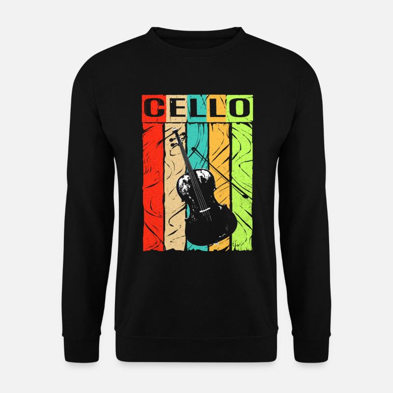 Violoncelle - Sweat-shirt Unisexe - noir