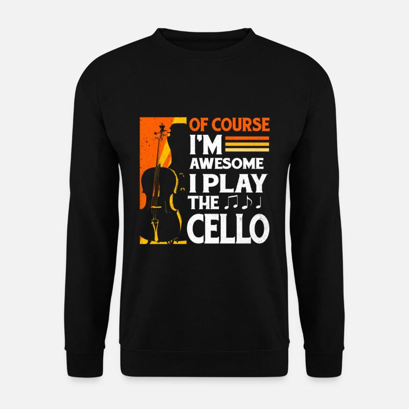 Violoncelle - Sweat-shirt Unisexe - noir
