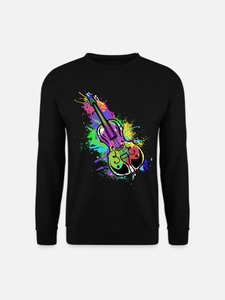 Violoncelle Contrebasse Classique Musique Professeur symphonie - Sweat-shirt Unisexe - noir